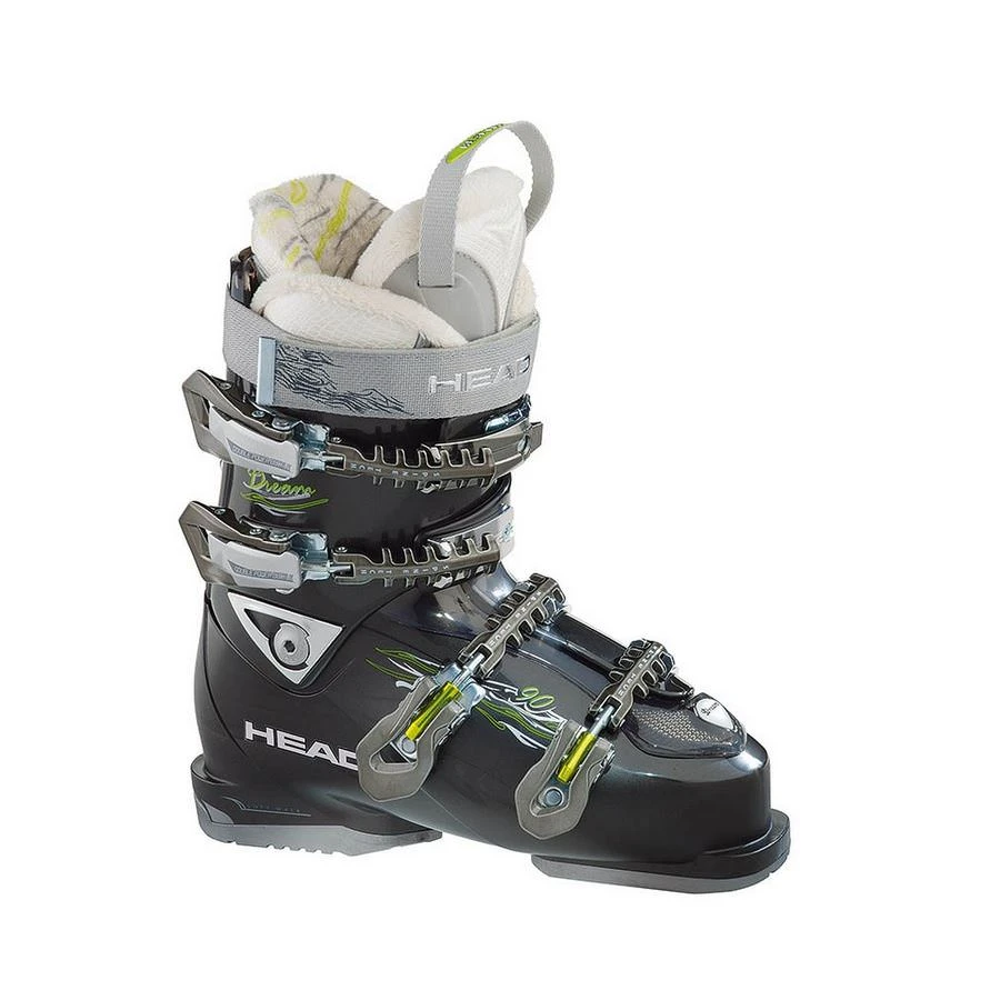 BOTTES DE SKI ALPIN HEAD DREAM 90 MYA HF ANTHRACITE POUR FEMME 1 BOTTES DE SKI ALPIN HEAD DREAM 90 MYA HF ANTHRACITE POUR FEMME