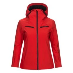 MANTEAU DE SKI ALPIN PEAK PERFORMANCE LANZO ROUGE POUR FEMME