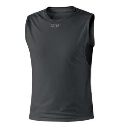 MAILLOT DE VÉLO GORE WINDSTOPPER SLEEVELESS NOIR POUR HOMME