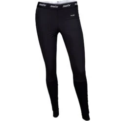 LEGGINGS SWIX RACEX BODYW PANTS WIND NOIR POUR FEMME