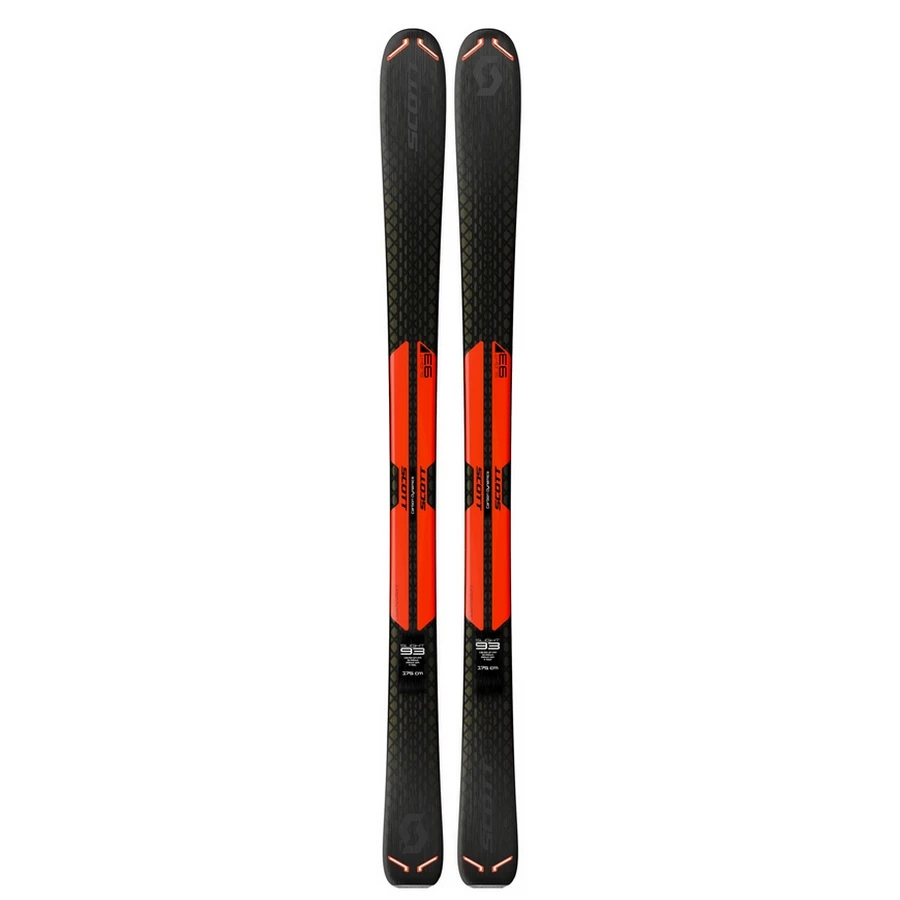 SKIS ALPINS SCOTT SLIGHT 93 CARBONE/ROUGE 2021 1 SKIS ALPINS SCOTT SLIGHT 93 CARBONE/ROUGE 2021