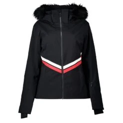MANTEAU DE SKI ALPIN ROSSIGNOL EMBLEME NOIR POUR FEMME