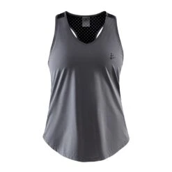 CAMISOLE CRAFT ADV CHARGE PERFORATED GRIS POUR FEMME