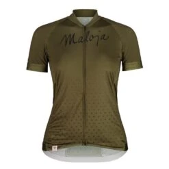 MAILLOT DE VÉLO MALOJA HASLMAUSM. 1/2 MOSS POUR FEMME