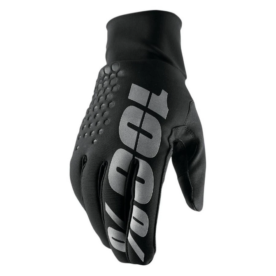 GANTS DE VÉLO 100% HYDROMATIC BRISKER NOIR 1 GANTS DE VÉLO 100% HYDROMATIC BRISKER NOIR
