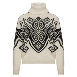 CHANDAIL DE SKI ALPIN DALE OF NORWAY FALUN BLANC/NOIR POUR FEMME