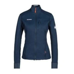 CHANDAIL DE SKI ALPIN MAMMUT ACONCAGUA LIGHT ML MARINE POUR FEMME