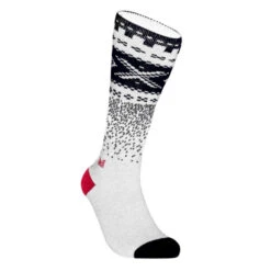 BAS DALE OF NORWAY CORTINA KNEE HIGH OFFWHITE NAVY RASPBERRY