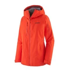 MANTEAU DE SKI ALPIN PATAGONIA POWSLAYER PAINTBRUSH RED POUR FEMME