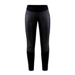 PANTALON DE SKI DE FOND CRAFT ADV STORM INSULATE NORDIC NOIR POUR FEMME