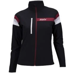MANTEAU DE SKI DE FOND SWIX FOCUS NOIR POUR FEMME