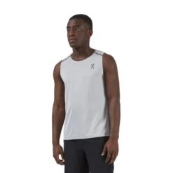 CAMISOLE ON TANK-T GLACIER/NOIR POUR HOMME