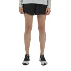 SHORT POUR LA COURSE ON RUNNING NOIR POUR FEMME