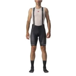 CUISSARD À BRETELLES CASTELLI FREE AERO RC NOIR/BLANC POUR HOMME