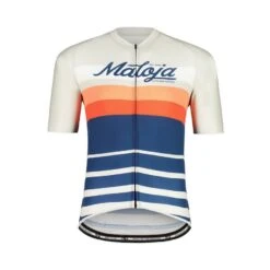 MAILLOT DE VÉLO MALOJA PATERNKOFELM. MIDNIGHT STRIPE POUR HOMME
