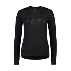 MAILLOT DE VÉLO MONS ROYALE REDWOOD ENDURO VLS NOIR POUR FEMME