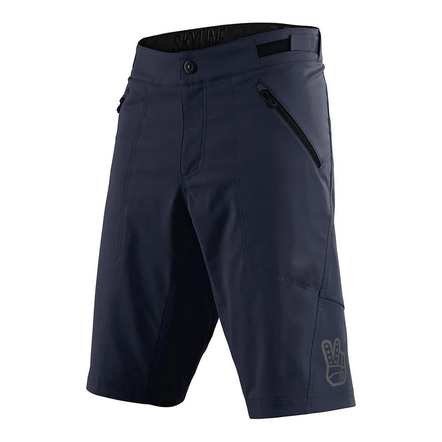 SHORTS AVEC CHAMOIS TROY LEE DESIGN SKYLINE BLEU FONCÉ POUR HOMME 1 SHORTS AVEC CHAMOIS TROY LEE DESIGN SKYLINE BLEU FONCÉ POUR HOMME