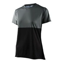 MAILLOT DE VÉLO TROY LEE DESIGN LILIUM SS VERT/NOIR POUR FEMME