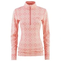 CHANDAIL DE SKI ALPIN KARI TRAA ROSE H/Z DREAM POUR FEMME