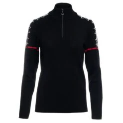 CHANDAIL DE SKI ALPIN DALE OF NORWAY MT. BLATIND NOIR POUR FEMME