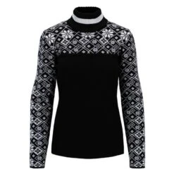 CHANDAIL DE SKI ALPIN DALE OF NORWAY MT. RED NOIR/BLANC POUR FEMME