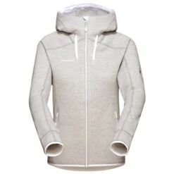 CHANDAIL DE SKI ALPIN MAMMUT ARTIC ML HOODED HIGHWAY MELANGE POUR FEMME