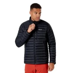 MANTEAU DE SKI ALPIN RAB MICROLIGHT NOIR POUR HOMME