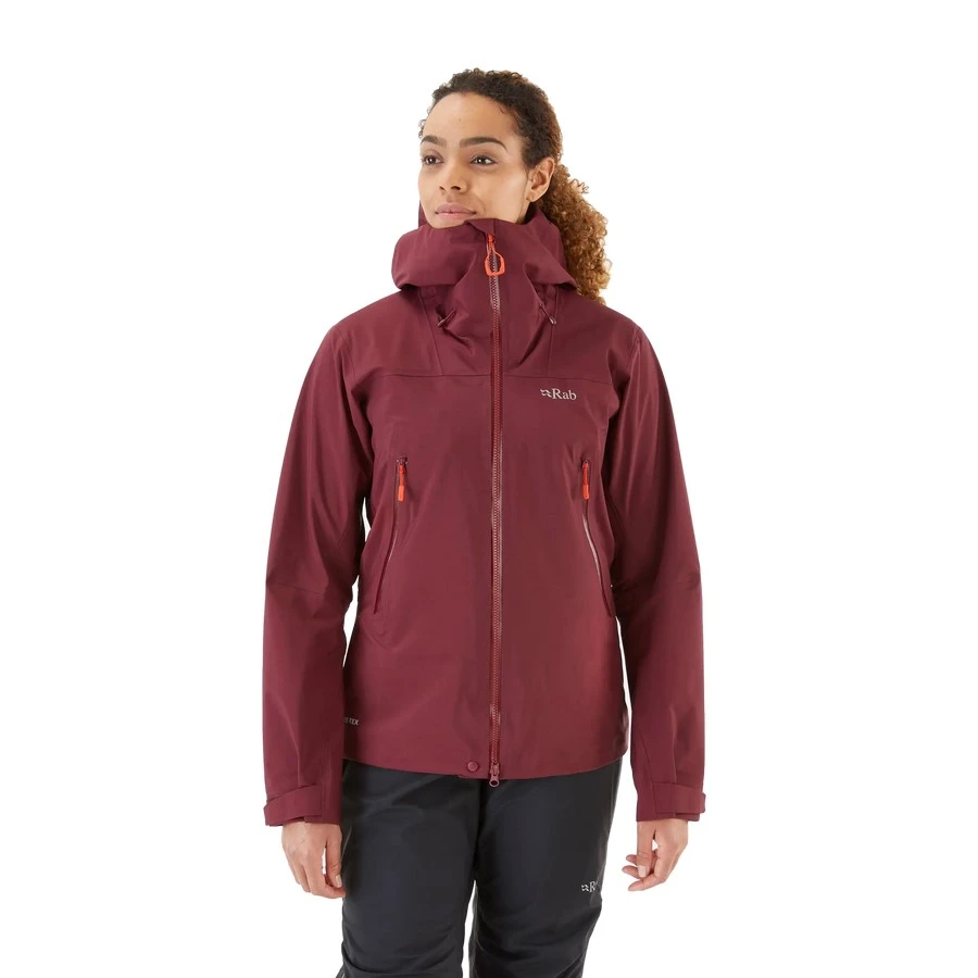 MANTEAU DE SKI ALPIN RAB KANGRI GTX DEEP HEATHER POUR FEMME 1 MANTEAU DE SKI ALPIN RAB KANGRI GTX DEEP HEATHER POUR FEMME