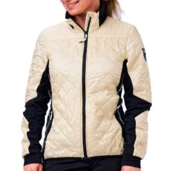 MANTEAU DE SKI DE FOND SWIX MAYEN QUILTED COTTON POUR FEMME