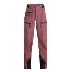 PANTALON DE SKI ALPIN PEAK PERFORMANCE VISLIGHT GORE-TEX PRO ROSE BROWN POUR FEMME