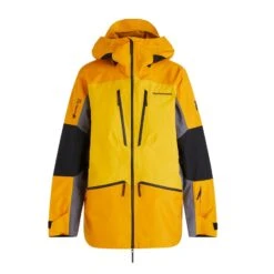 MANTEAU DE SKI ALPIN PEAK PERFORMANCE VERTICAL GORE-TEX PRO BLAZE TUNDRA PURE GOLD QUIET GREY POUR HOMME