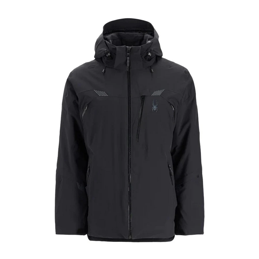 MANTEAU DE SKI ALPIN SPYDER LEADER NOIR POUR HOMME 1 MANTEAU DE SKI ALPIN SPYDER LEADER NOIR POUR HOMME