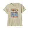CHANDAIL DE COURSE À PIED PATAGONIA SUMMIT SWELL RESPONSIBILI-TEE BIRCH WHITE POUR FEMME