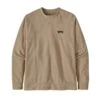 PATAGONIA REGENERATICE ORGANIC CERTIFIED COTTON CREWNECK OAR TAN