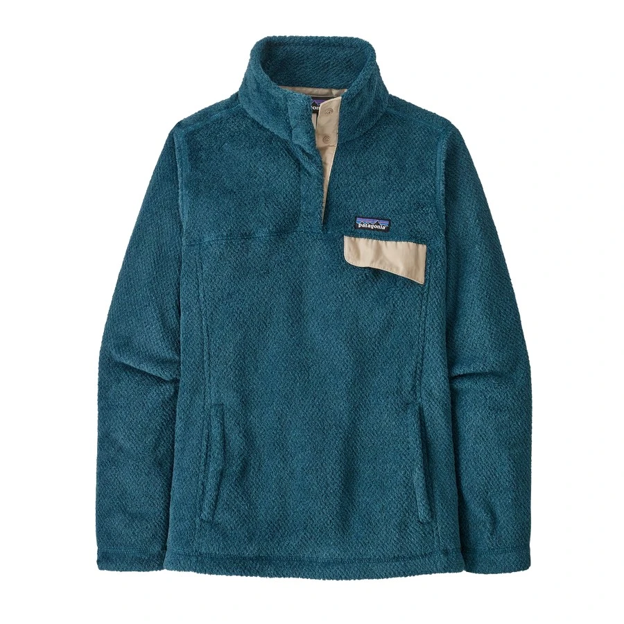 PATAGONIA RE-TOOL SNAP-T P/O WAVY BLUE- TIDEPOOL BLUE X-DYE POUR FEMME 1 PATAGONIA RE-TOOL SNAP-T P/O WAVY BLUE- TIDEPOOL BLUE X-DYE POUR FEMME
