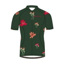 MAILLOT DE VÉLO MALOJA VANILM. AOP 1/2 FIR POUR FEMME