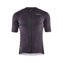 MAILLOT DE VÉLO CRAFT PRO GRAVEL SS GRIS/NOIR POUR HOMME